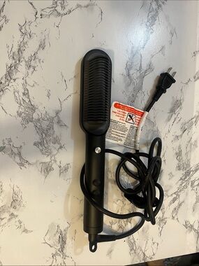 Tymo ring Hair Straightening Brush - Sleek Heated Styling Tool